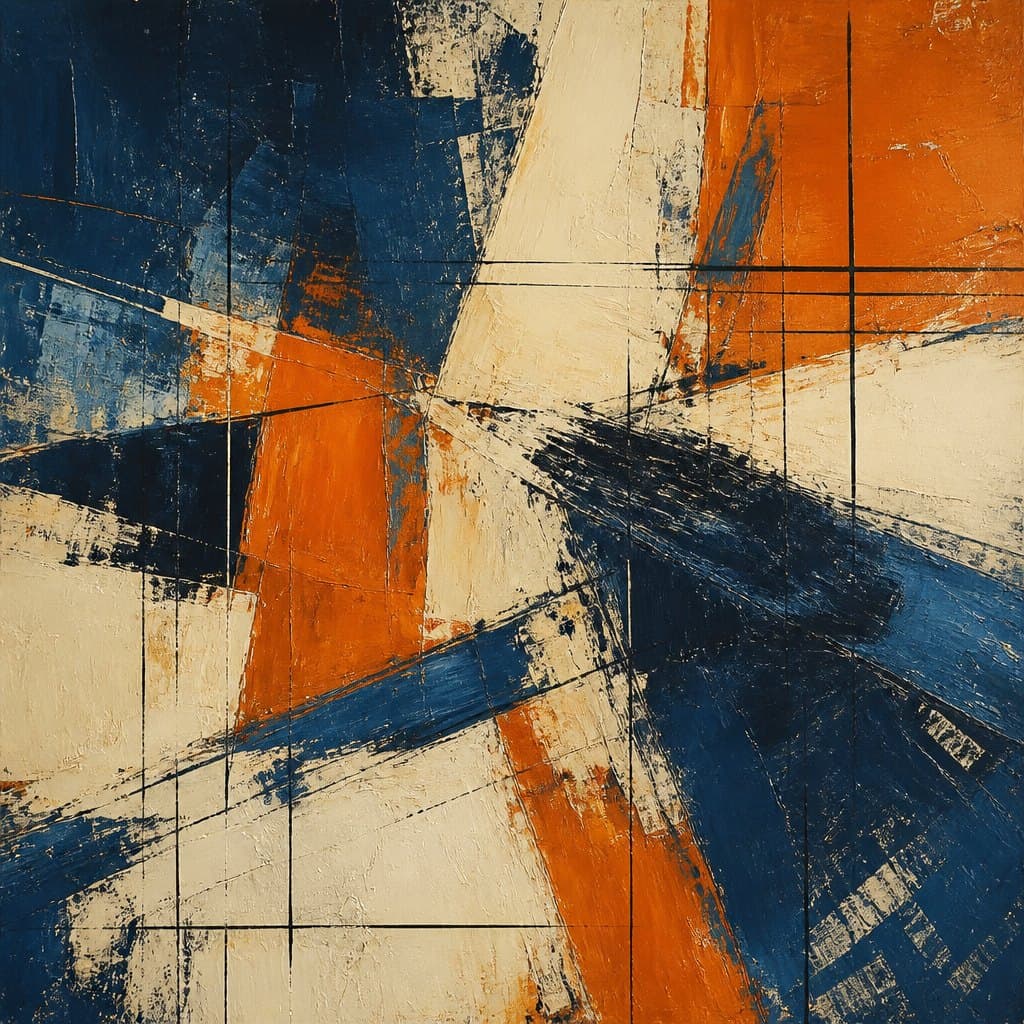 AI-generated Abstract Art example