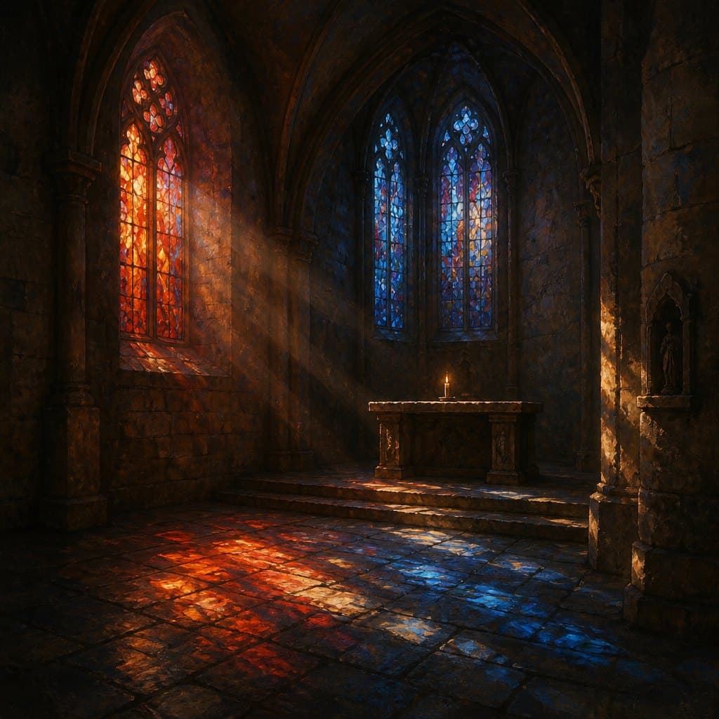 AI-generated Religious Art example
