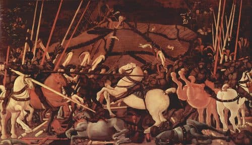 The Battle of San Romano — Battle Art