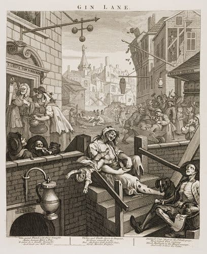 Gin Lane — Caricature