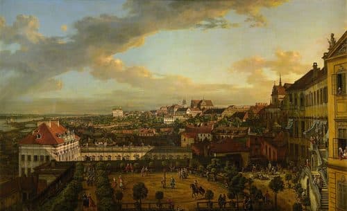 View of Warsaw from the Terrace of the Royal Castle label QS:Lfr,"Vue de Varsovie du côté de la terrasse du Château Royal."label QS:Lpl,"Widok Warszawy z tarasu Zamku Królewskiego."label QS:Len,"View of Warsaw from the terrace of the Royal Castle." — Cityscape