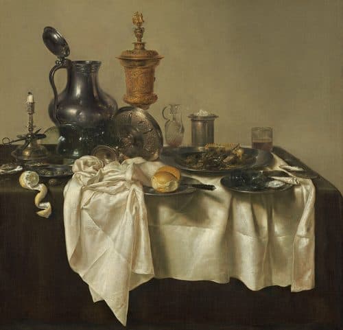 Banquet Piece with Mince Pie title QS:P1476,en:"Banquet Piece with Mince Pie "label QS:Len,"Banquet Piece with Mince Pie "label QS:Lde,"Bankettstilleben mit Minzpastete" — Food in Art