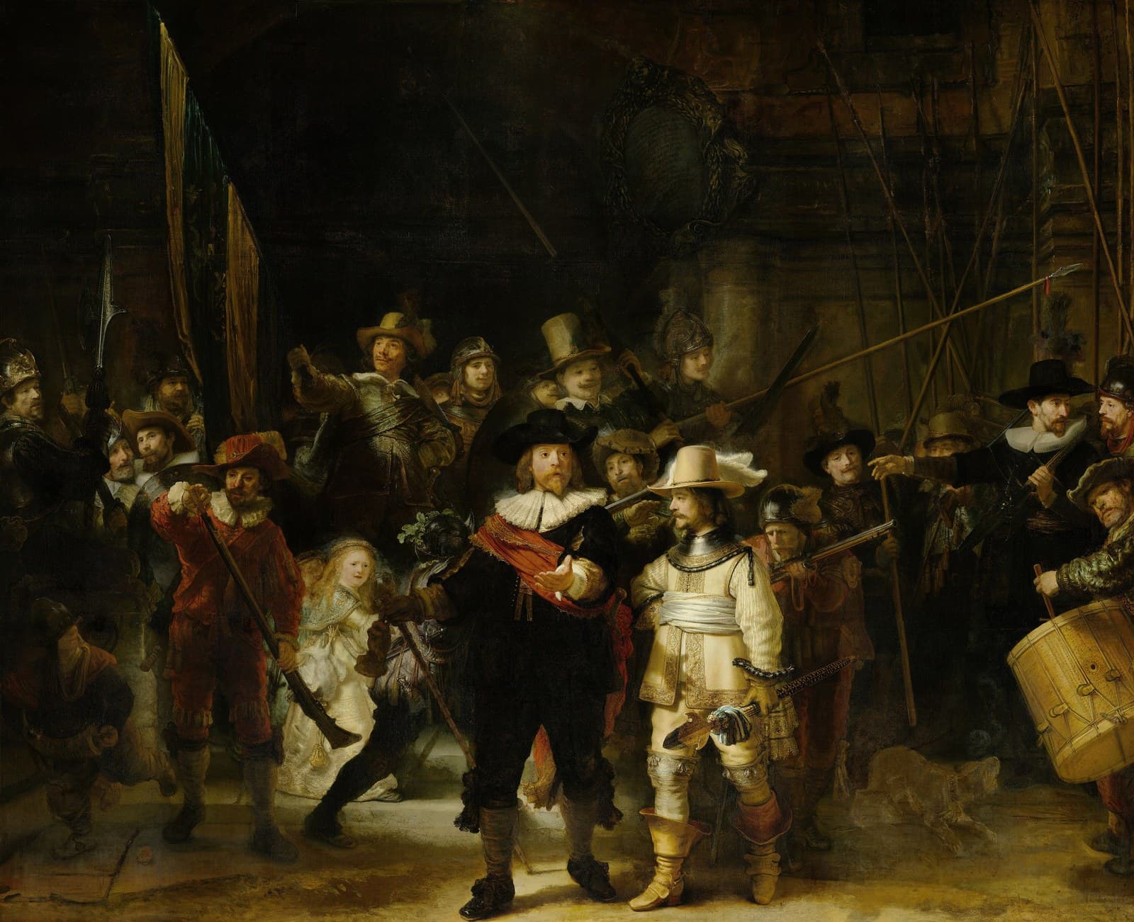 Dutch:  Officieren en andere schutters van wijk II in Amsterdam, onder leiding van kapitein Frans Banninck Cocq en luitenant Willem van Ruytenburch, bekend als ‘De Nachtwacht’ The Night Watchtitle QS:P1476,nl:"Officieren en andere schutters van wijk II in Amsterdam, onder leiding van kapitein Frans Banninck Cocq en luitenant Willem van Ruytenburch, bekend als ‘De Nachtwacht’ "label QS:Lnl,"Officieren en andere schutters van wijk II in Amsterdam, onder leiding van kapitein Frans Banninck Cocq en luitenant Willem van Ruytenburch, bekend als ‘De Nachtwacht’ "label QS:Les,"La ronda de noche"label QS:Lis,"Næturverðirnir"label QS:Len-gb,"The Night Watch"label QS:Lbg,"Нощна стража"label QS:Ltr,"Gece Devriyesi"label QS:Lzh-hk,"夜巡"label QS:Lsv,"Nattvakten"label QS:Luk,"Нічна варта"label QS:Lzh-hant,"夜巡"label QS:Lzh-cn,"夜巡"label QS:Lko,"야경"label QS:Leo,"La noktaj gardistoj"label QS:Lmk,"Ноќна стража"label QS:Lbs,"Noćna straža"label QS:Lfr,"La Ronde de nuit"label QS:Lcv,"Çĕрлехи хурал"label QS:Lvi,"Gác đêm"label QS:Laf,"Die Nagwag"label QS:Lsr,"Ноћна стража"label QS:Lpt-br,"A Ronda Noturna"label QS:Lzh-sg,"夜巡"label QS:Lnn,"Nattevakten"label QS:Lnb,"«Nattevakten»"label QS:Laz,"Gecə gözətçisi"label QS:Len,"The Night Watch"label QS:Lar,"دورية الليل"label QS:Lyue,"夜巡"label QS:Lhu,"Éjjeli őrjárat"label QS:Leu,"Gaueko erronda"label QS:Last,"La ronda de nueche"label QS:Lca,"La ronda de nit"label QS:Lde,"Die Nachtwache"label QS:Lga,"An Tráth Faire na hOíche"label QS:Lsr-ec,"Ноћна стража"label QS:Lzh,"夜巡"label QS:Lda,"Nattevagten"label QS:Lja,"夜警"label QS:Larz,"دوريه الليل"label QS:Lhe,"משמר הלילה"label QS:Lla,"Vigiliae nocturnae"label QS:Lwuu,"夜巡"label QS:Lfi,"Yövartio"label QS:Lta,"இரவுக் காவல்"label QS:Lit,"Ronda di notte"label QS:Let,"Öine vahtkond"label QS:Lbe-tarask,"Начная варта"label QS:Ltt-cyrl,"Төнге күзәтү"label QS:Lel,"Νυχτερινή περίπολος"label QS:Lsco,"The Nicht Watch"label QS:Lsk,"Nočná hliadka"label QS:Lpt,"A Ronda Nocturna"label QS:Lbe,"Начны дазор"label QS:Lfa,"نگهبان شب"label QS:Lhy,"Գիշերային պարեկ"label QS:Llt,"Nakties sargyba"label QS:Lsl,"Nočna straža"label QS:Lsh,"Noćna straža"label QS:Lid,"De Nachtwacht"label QS:Lth,"การเฝ้ายามกลางคืน"label QS:Lwar,"Magbarantay ha Gab-i"label QS:Lpl,"Kompania Fransa Banninga Cocqa i Willema van Ruytenburcha"label QS:Lru,"Ночной дозор"label QS:Lzh-tw,"夜巡"label QS:Lcy,"Yr Wylfa Nos"label QS:Lno,"Nattevakten"label QS:Ltt,"Төнге күзәтү"label QS:Lio,"Nachtwacht"label QS:Lgl,"A rolda nocturna"label QS:Lhr,"Noćna straža"label QS:Lzh-hans,"夜巡"label QS:Lcs,"Noční hlídka" — Group Portrait