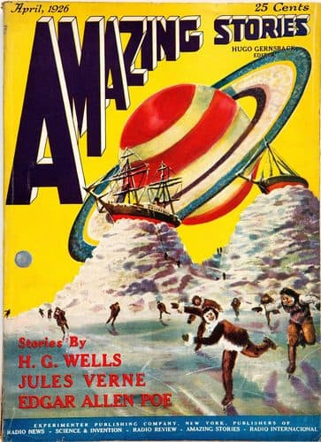Amazing Stories April 1926 — Sci-Fi Art