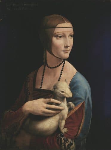 The Lady with an Ermine (Portrait of Cecilia Gallerani). — Portraiture